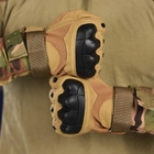 Сенсорні рукавиці Stendboy із захисними накладками койот розмір L - зображення 3