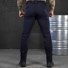 Мужские штаны Patriot стрейч коттон темно-синие размер 3XL - изображение 3