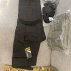 Чоловічі брюки G3 з наколінниками / Штани ріп-стоп з тефлоновим покриттям чорні розмір S - зображення 3