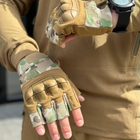 Перчатки Mechanix с открытыми пальцами и усиленными ладонями мультикам размер L - изображение 6