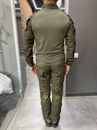 Армейская Кофта Убакс, Олива, коттон (хлопок), размер XXL, Combat, тактическая рубашка Убакс - изображение 3
