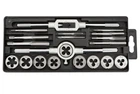 Плашки и метчики Topex M3-M12 шаг резьбы 0,5-1,75мм 20шт (14A425)