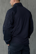 Чоловічий убакс синій колір ДСНС бойова сорочка з довгим рукавом 50 - зображення 3