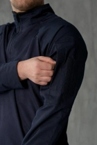 Чоловічий убакс синій колір ДСНС бойова сорочка з довгим рукавом 56 - зображення 2