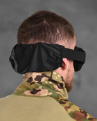 Тактичні окуляри захисна маска black - зображення 3