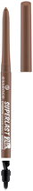 Ołówek do brwi Essence Superlast 24h Eye Brow Pomade Pencil Waterproof 20 Brown 0.31 g (4251232262032) - obraz 3