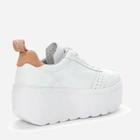 Sneakersy damskie na wysokiej platformie Grunberg 147564/11-01E 36 23 cm Białe (4255679955878) - obraz 3