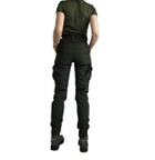 Жіночі тактичні брюки 50 Олива, Хакі софтшелл утепленні (зима) - зображення 4