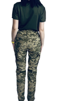 Жіночі військові тактичні брюки 56 укрпіксель на флісі ( зима) - зображення 3
