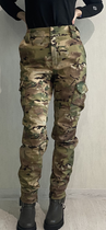 Жіночі тактичні штани 54 мультикам утепленні софтшелл - зображення 11
