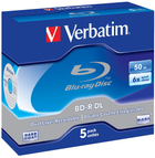 Płyta Verbatim BD-R DL 50 GB 6x Jewel 5 szt. (43748) - obraz 1