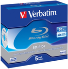 Verbatim BD-R DL 50 GB 6x Jewel 5 шт (43748)