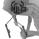 Комплект Активные тактические наушники для стрельбы Walker’s Razor Patriot Green + крепеж на шлем - изображение 4