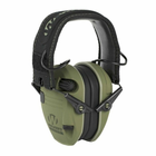 Комплект Активные тактические наушники для стрельбы Walker’s Razor Patriot Green + крепеж на шлем - изображение 5