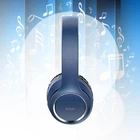 Беспроводные Bluetooth навушники Hoco W28 Journey Синие