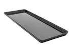 Поднос из меламина 25,2×9,9×1,1 см черный One Chef NK-505710