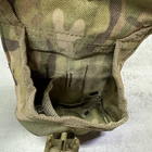 Подсумок под 2 гранаты на Молли, Мультикам, Cordura 1000D, тактический чехол под две гранаты на Молли - изображение 8