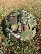 Тактический кавер на шлем мультикам с креплением ЗСУ , Военный Чехол на каску маскировочный армейский мультикам - изображение 3