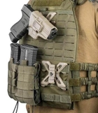 Кобура FAB Defense Scorpus для Glock 9 мм Чорна - зображення 10