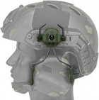 Комплект Активні тактичні навушники для стрільби Walker's Razor Kryptek + кріплення на шолом - зображення 5