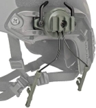 Комплект Активные тактические наушники для стрельбы Walker's Razor Kryptek + крепление на шлем - изображение 6
