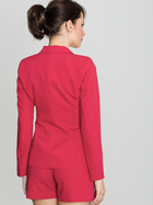 Піджак жіночий Lenitif K201 S Червоний (5902194311793) - зображення 2