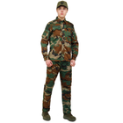 Костюм тактичний (сорочка та штани) Military Rangers ZK-SU1128 2XL Камуфляж Woodland - зображення 1