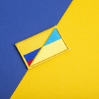 Набор шевронов 2 шт с липучкой IDEIA Флаг Украины и Колумбии 5х8 см, вышитый патч (4820227282418) - изображение 7