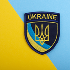 Шеврон нашивка на липучці IDEIA Тризуб України UKRAINE, вишитий патч 6.5х8 см (2200004294339) - зображення 3