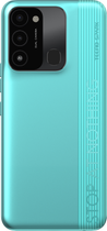 Smartfon Tecno Spark 8C (KG5k) 4/128GB 2SIM Turquoise Cyan (4895180777929) - obraz 2