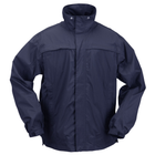 Куртка для штормової погоди 5.11 Tactical TacDry Rain Shell 2XL Dark Navy - зображення 4