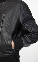 Куртка льотна шкіряна Бундесвер 60 Black - зображення 7