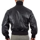 Куртка лётная кожаная Бундесвер 56 Black - изображение 6
