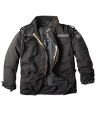 Куртка зі знімною підкладкою SURPLUS REGIMENT M 65 JACKET S Black - зображення 4