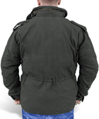 Куртка зі знімною підкладкою SURPLUS REGIMENT M 65 JACKET S Black - зображення 8