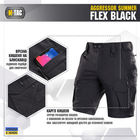 Шорты XS Summer M-Tac Flex Black Aggressor - зображення 4