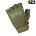 Перчатки беспалые Tactical Olive Mk.3 M-Tac M Assault - изображение 3