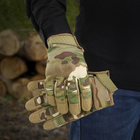 Тактические перчатки полнопалые с защитой Multicam M - изображение 5