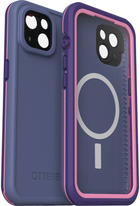 Etui Otterbox Fre MagSafe do Apple iPhone 14 Purple (840304701902) - obraz 2