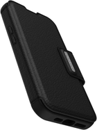 Чохол-книжка Otterbox Strada для Apple iPhone 14 Pro Shadow Black (840262381802) - зображення 4