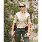 Сорочка тактична жіноча 5.11 Women's TACLITE® Pro Long Sleeve Shirt XS Dark Navy - зображення 3