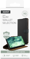 Чохол-книжка Xqisit NP Slim Wallet Selection Anti Bac для Samsung Galaxy A23 5G Black (4029948222790) - зображення 5