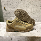 Кроссовки ботинки облегченные тактическая обувь натуральная кожа усиленная пятка и носок 43р - изображение 3