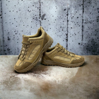 Кроссовки ботинки облегченные тактическая обувь натуральная кожа усиленная пятка и носок 46р - изображение 1