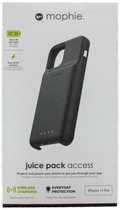 Чохол-аккумулятор Mophie Juice Pack 2000mAh для Apple iPhone 11 Pro Black (840056110182) - зображення 3
