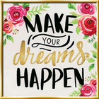 Malowanie po numerach Ravensburger CreArt Make Your Dreams Happen 80 x 58 cm (4005556290284)