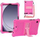 Etui plecki Xqisit Stand Kids do Samsung Galaxy Tab A9+ 10.5" Pink (4029948610085) - obraz 1