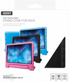 Etui plecki Xqisit Stand Kids do Samsung Galaxy Tab A7 10.4" Black (4029948200606) - obraz 3