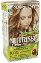 Krem farba do włosów Garnier Nutrisse 8N Nude 180 ml (3600541901759) - obraz 1