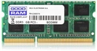 Пам'ять SODIMM DDR3 8GB 1600MHz PC3-12800 Goodram (CL11)
